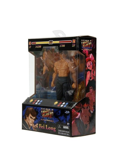 9334217314r00 Street Fighter Iı Fei-long 6 Figure Çok Renkli