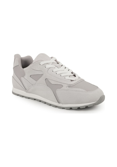 Lbr Libero L083.84144 Süet Detaylı Bağcıklı Retro Kadın Sneaker Günlük Spor Ayakkabı Buz
