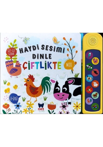 Haydi Sesimi Dinle-Çiftlikte - Ömer Canbir - Net Çocuk Yayınları