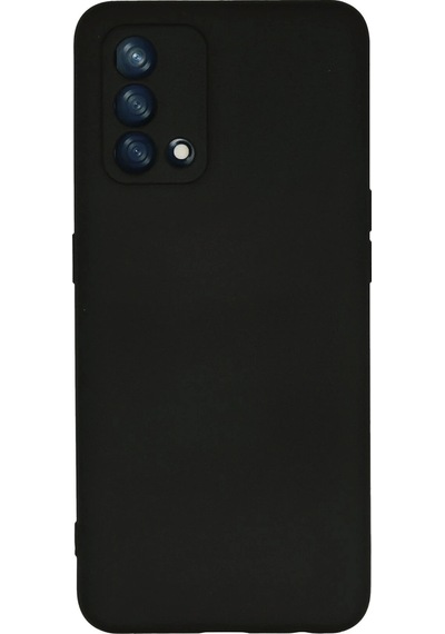 Newface Oppo A74 4g Kılıf Nano İçi Kadife Silikon Glblseme - 63 - Siyah Sıyah