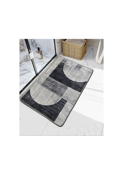 Wantsho 70x120 Banyo Paspası Füme-tek
