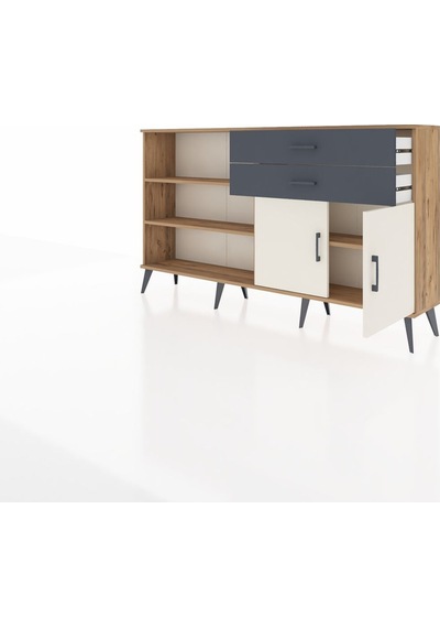 Arges Konsol 3 Raflı 2 Çekmeceli 2 Kapaklı 176x30x99 Çam-aytaşı/a Çam-aytaşı/antrasit Arges Konsol 3 Raflı 2 Çekmeceli 2 Kapaklı 176x30x99 Çam-aytaşı/a Çam-aytaşı/antrasit