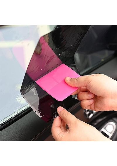Ppf/tph Silikon Çekçek Ragle Cam Filmi Çekme Uygulama Aparatı Pembe 6x7.5cm