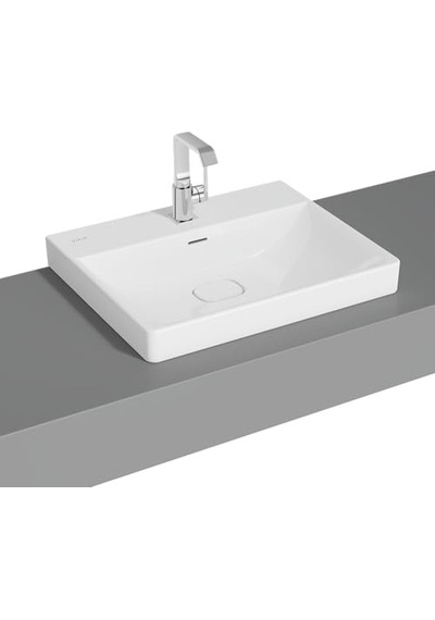 7401b003-0041 Dar Lavabo 60x38 Cm Beyaz Çok Renkli