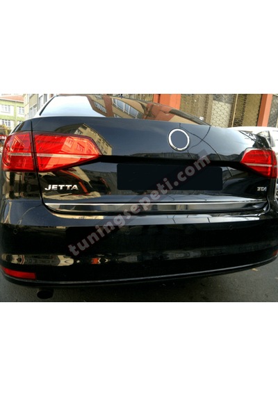 Vw Jetta 2011 - 2014 Bagaj Alt Çıtası Paslanmaz Çelik N11.3810