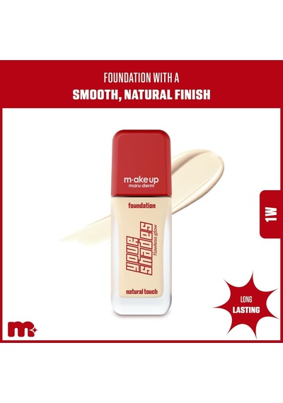 Make Up Maruderm Pürüzsüz Görünüm Sağlayan Yarı Mat Bitişli Uzun Süre Kalıcı Fondöten 1w 30 Ml Çok Renkli