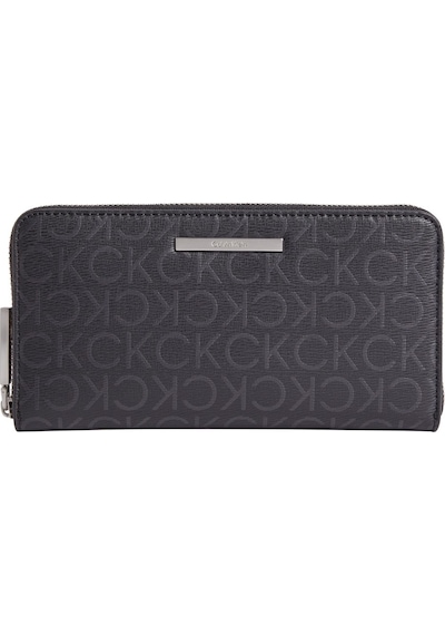 Calvin Klein Siyah Kadın 10x19x2,5 Cüzdan K60k611090 Siyah