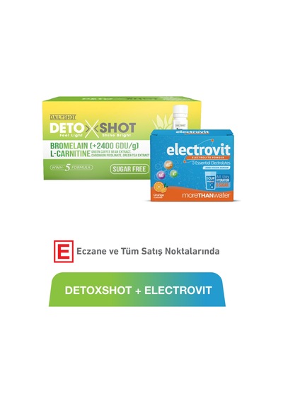 Detox 21 Shot & Electrovit Portakal