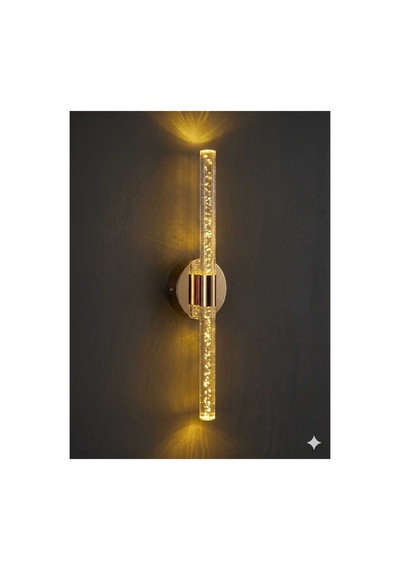 Bubbleflux Large 51 Cm Modern Tasarım Led Aplik - Duvar Lambası - Gold - Elektrikli - Rgb Kumandalı Gold Rgb Elektrikli Kumandalı
