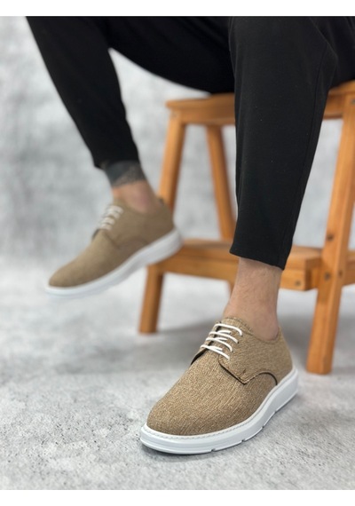 DMR Elegance Ba0003 Bağcıklı Klasik Spor Keten Hardal Beyaz Taban Casual Erkek Ayakkabı Rekli DMR Elegance Ba0003 Bağcıklı Klasik Spor Keten Hardal Beyaz Taban Casual Erkek Ayakkabı Rekli