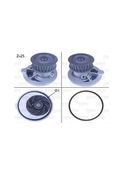 Opel Vectra A Devirdaim 1.6 1989-1995 C16nz C16nz2 E16nz Valeo 506310