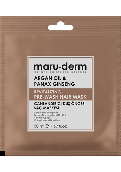 Duş Öncesi Saç Maskesi - Argan Yağı & Asya Ginsengi Yenileyici Duş Öncesi Saç Maskesi 50 Ml