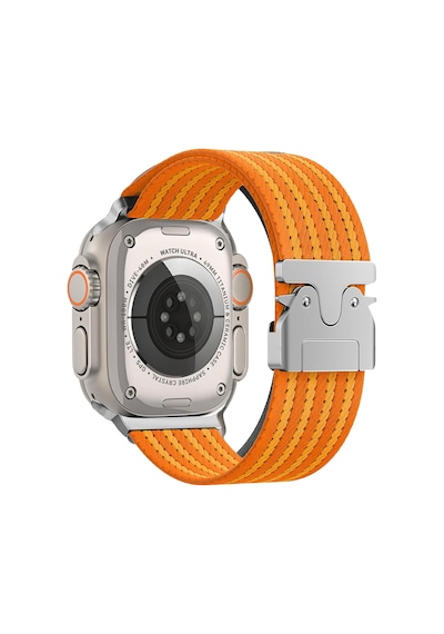 Apple Watch Series Se/11/10/9/8/7/6/5/4/3 İle Uyumlu Kumaş Kordon 49mm/46mm/45mm/44mm Series 1-3 - 42mm Çok Renkli