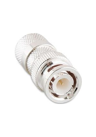 electroon BNC Erkek Fiş Konnektör Gümüş - 100Adet
