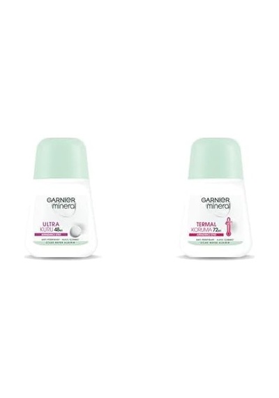 Mineral Ultra Kuru Roll-on Deodorant + Mineral Termal Koruma Roll-on Deodorant