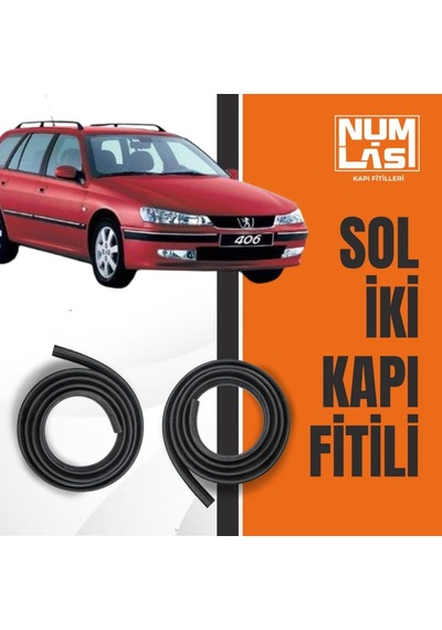 Peugeot 406 Station Wagon Sol Ön Ve Arka Kapı Fitili-a Kalite-numlas-nm3529