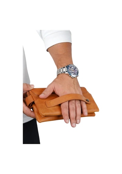 Mft Leather Hakiki Deri Unisex El Çantası Boliva 9874 Tiguan Camel