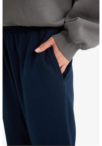 Defacto Beli Lastikli Jogger Eşofman Altı X5391az25wnnv146 Lacivert