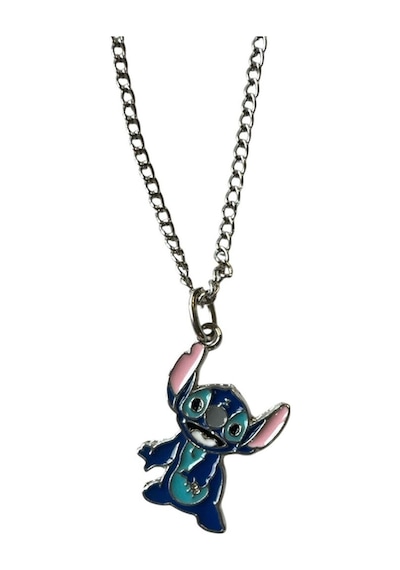 Stitch Mavi Sevimli Karakter Figürlü Unisex Kolye Eğlenceli, Renkli Ve Neşeli Tasarım Çok renkli