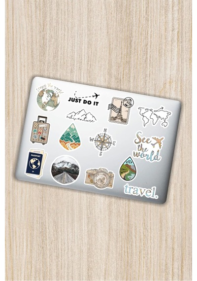 Art Sanat Temalı Dekoratif Laptop Notebook Tablet Telefon Sticker Set 016