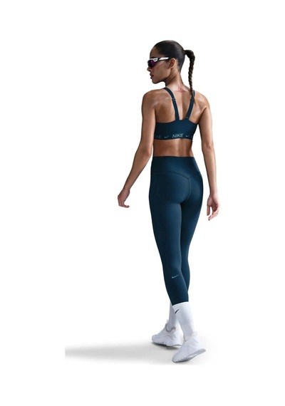 Nike Dri Fit Universa Hr 7/8 Tight Yüksel Bel Sıkılaştırıcı Kadın Antreman Taytı Petrol Yeşili Yeşil