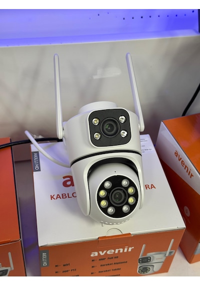 Av-s301 4mp 2 Kameralı Ptz Wifi Kamera