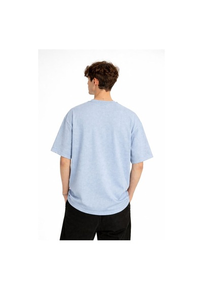 Alemdarshop Deer - Oversize Erkek Tişört Bebek Mavisi Bebe Mavisi