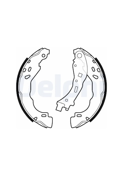 Dacia Sandero Arka Fren Balatasi 2008-2020 Delphı Ls2065