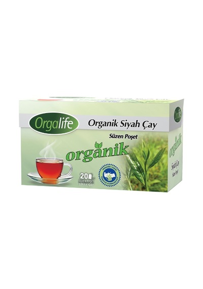 Orgalife Organik Bardak Poşet Siyah Çay 20 x 2 G