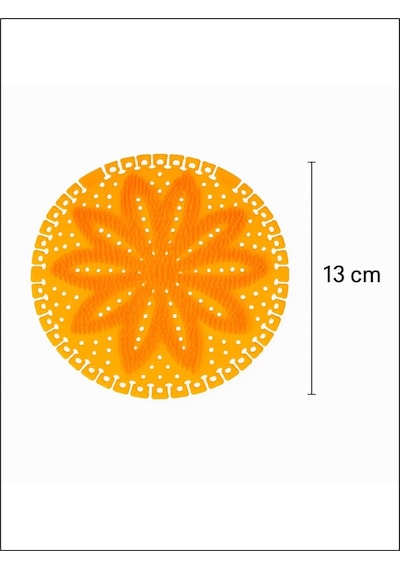 Cozley 4'lü Ekonomik Paket Mango Kokulu Pisuvar Süzgeci - Koku Giderici Sıçratma Önleyici Hijyenik Pisuvar Bloğu