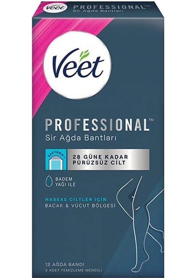 Veet Easystrip Kullanıma Hazır Sir Ağda Bantları 12 Adet