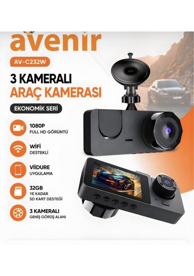 Arac Kamerası Av-c232w