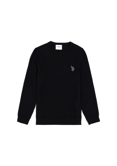 U.s. Polo Assn. Erkek Çocuk Siyah Kazak /triko 50294188-vr046 Siyah