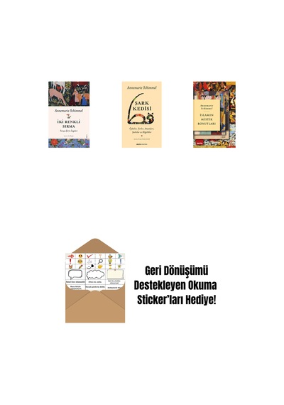 İki Renkli Sırma + Şark Kedisi + İslamın Mistik Boyutları + Okuma Sticker'ları
