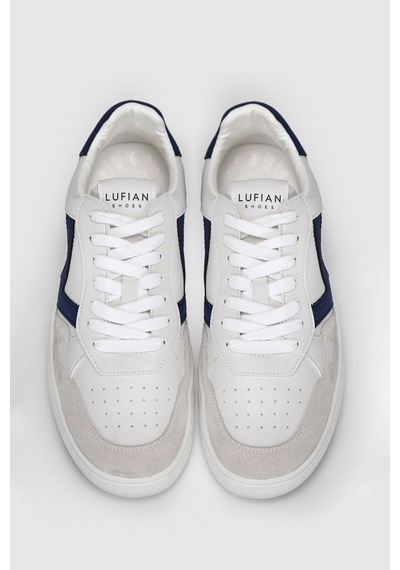 Lufian 111230325 Vernon Sneaker Erkek Deri Ayakkabı Mavi
