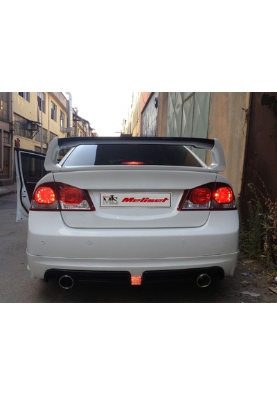 Honda Civic Fd6 Yüksek Spoiler 2006-2012 Arasına Uyumludur Aracınızın Rengi