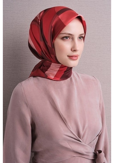 Armine Saf İpek Sura Eşarp 9633d 03 Açık Bej