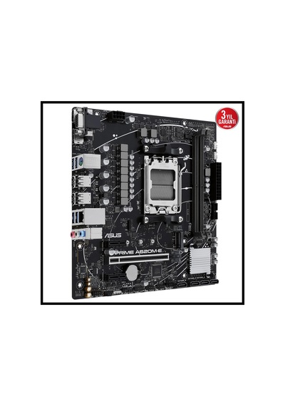Asus Prıme A620m-e-csm, 2xddr5, 1x M.2, D-sub, Dp, Hdmı, Am5 Soket Anakart