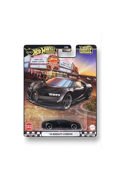 Hot Wheels '16 Bugatti Chiron Boulevard Premium Oyuncak Araba Çok Renkli