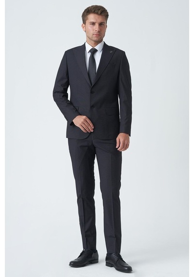 White Stone White Srone Gloucester T2467 Likralı Slim Fit 6 Drop Takım Elbise Desenli-desenli Çok Renkli