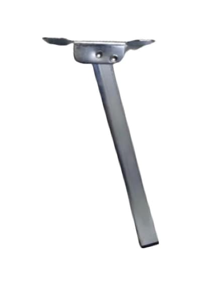 4 Adet Masa Sehpa Sofra Ayağı Metal Katlanır Ayak 50 Cm Gümüş