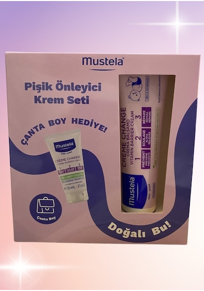 Mustela Pişik Önleyici Set + 20 Ml Pişik Önleyici Krem