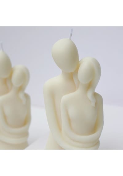 Bernami Mum Pinterest Sarılan Çift Şeklinde Mum Diğer
