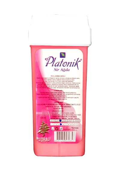 Platonik Pudralı Pembe Kartuş Sir Ağda 4 x 100 ML
