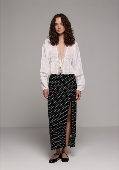 Colin's Colins Fashion Fit Kadın Beyaz Gömlek Cl1080582 Q1.v1 Wht
