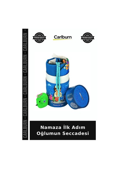 Özel Üretim Çocuk Eğitici Hediye Kumbara Namaza İlk Adım Oğlumun Seccadesi