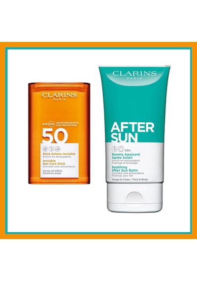Clarins Face Stick Spf50+clarins After Sun 2 Li Set