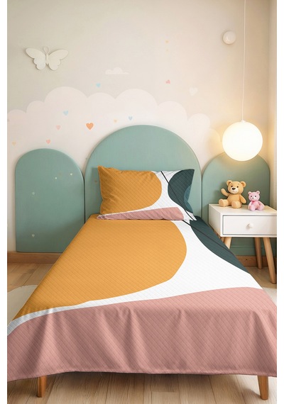 Geometrik Hardal Genç Odası Tek Kişilik Pike Takımı - Pudra Yeşil 160x220 Cm Kapitone Yatak Örtüsü Kabuğu Sazlık Parıltısı Geometrik Hardal Genç Odası Tek Kişilik Pike Takımı - Pudra Yeşil 160x220 Cm Kapitone Yatak Örtüsü Kabuğu Sazlık Parıltısı