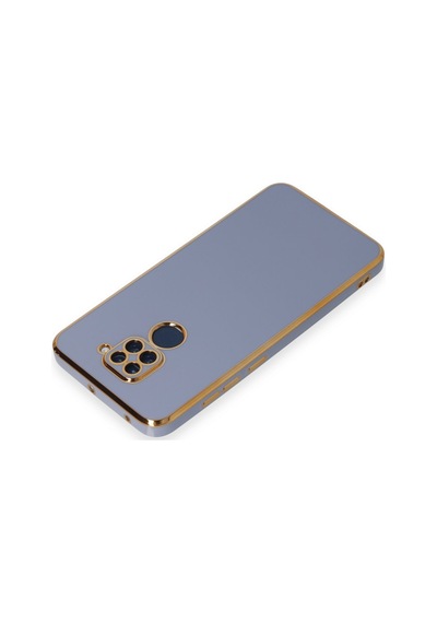 Xiaomi Redmi Note 9 Uyumlu Kılıf Volet Silikon - Mavi