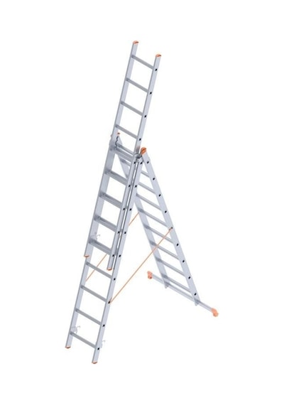 Mey İthalat Saraylı 3x9 A Tipi Sürgülü Merdiven 7,41 Metre -